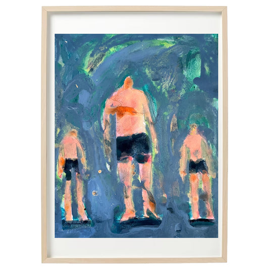 "Figura på stupebrett" (2022)