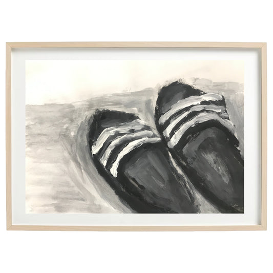 "Trailer trash slippers" (2020)