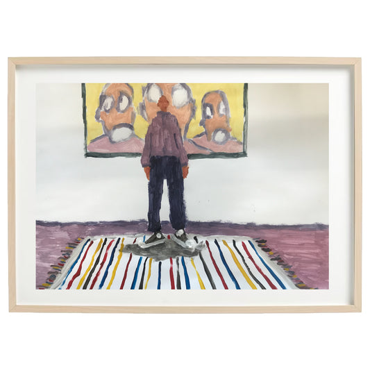 "Figur på teppe" (2020)